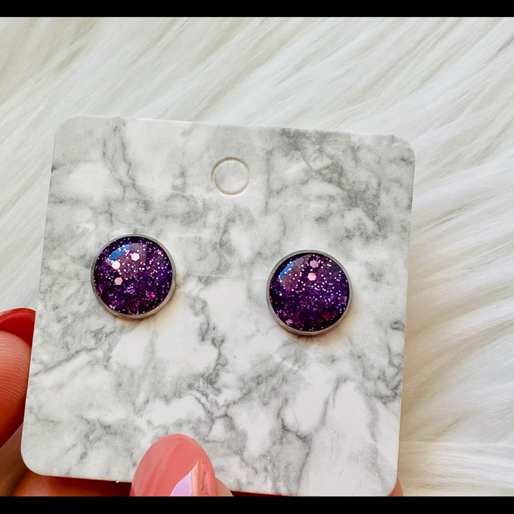 Stud earrings